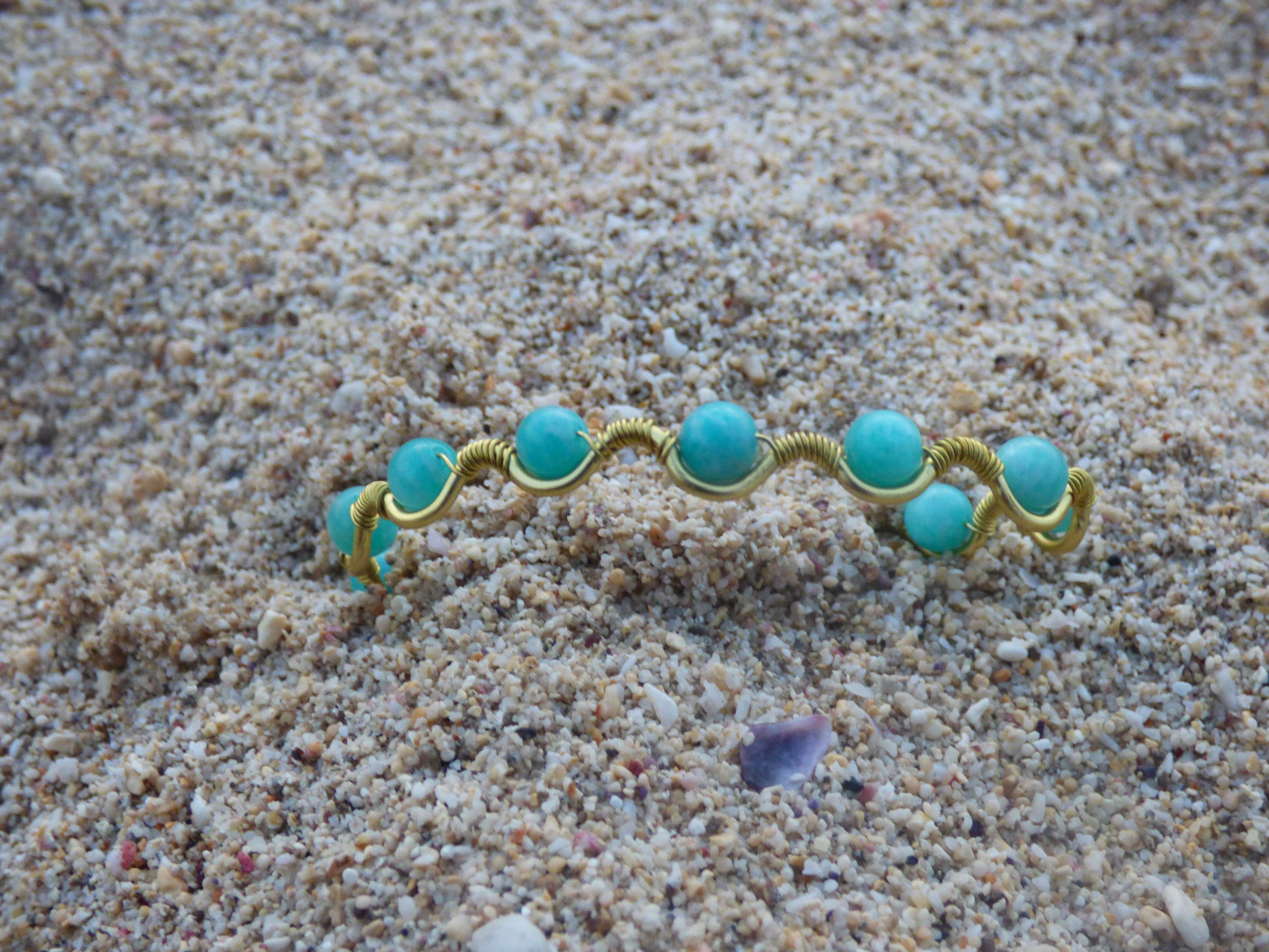 Bracelet en Amazonite
